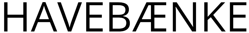 Havebænke logo